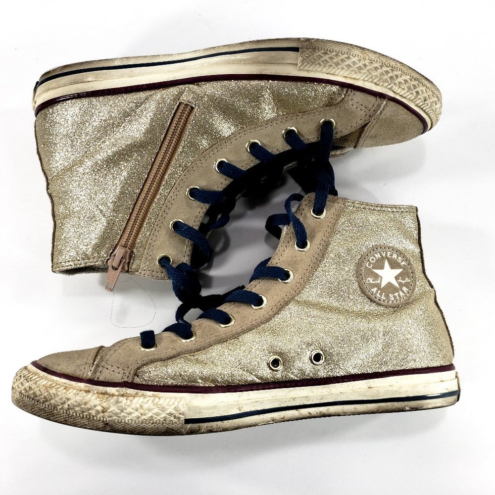Chuck Taylor Converse All Star Zip Up Hip Tops sz 7.5 Womens